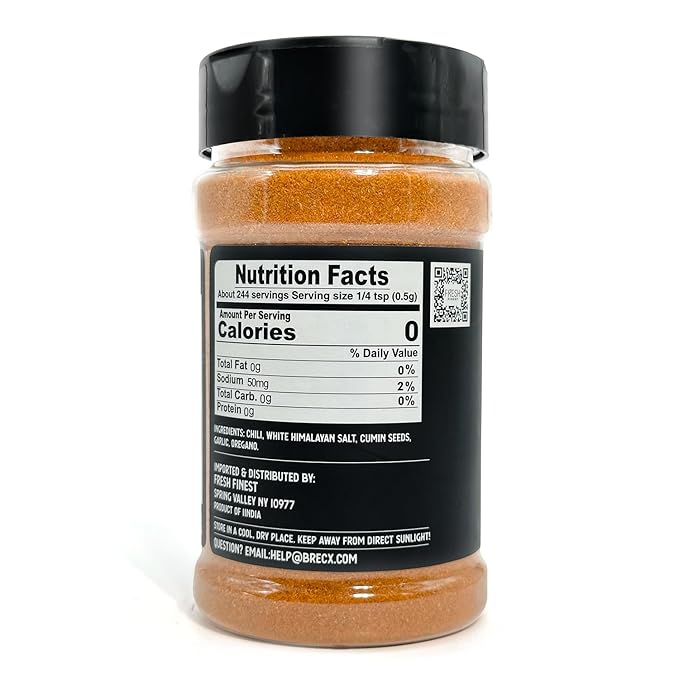 Fresh Finest Chili Mix - 4.30oz (122g) - Fiery, Authentic, Kosher, All-Natural, Non-GMO, Gluten-Free