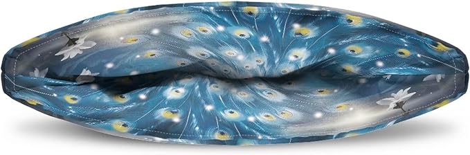 Peacock Print Tea Pot Cozy for Teapots Tea Cover Resist Heat Tea Pot Dust Cover Insulated Kettle Cover for Home Kitchen Decorative Accessories