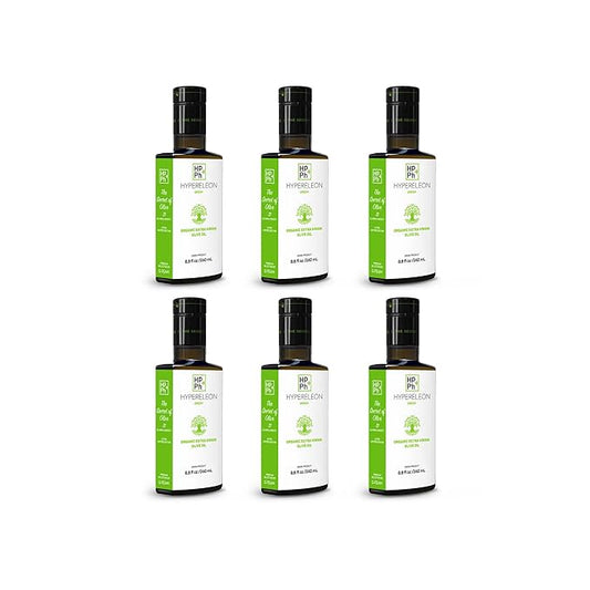 HYPERELEON GREEN | Premium, Organic, Exceptionally High Phenolic, Greek Extra Virgin Olive Oil 100%