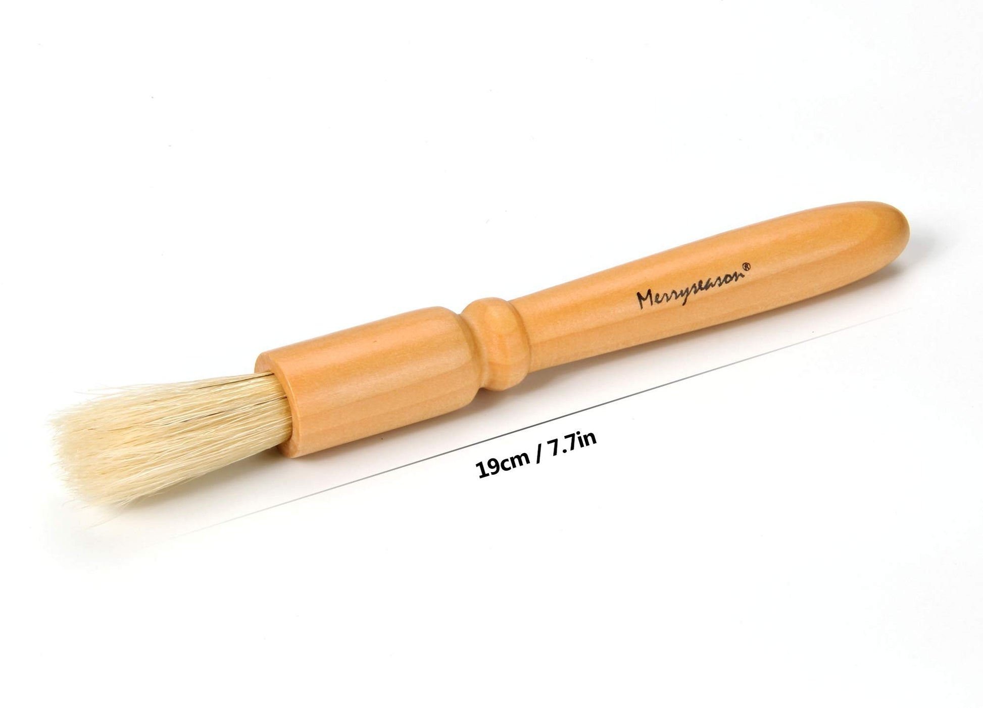 Coffee Grinder Cleaning Brush, Wood Handle & Natural Bristles Wood Dusting Espresso Brush