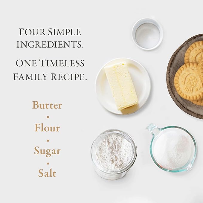 Walker's Shortbread Mini Chocolate Chip Cookies, Pure Butter Shortbread Cookies, 4.4 Oz (Pack of 6)
