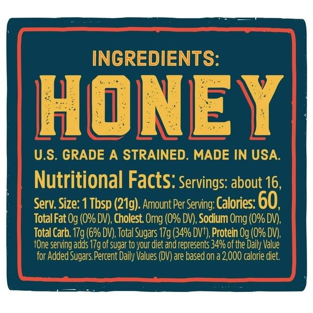 Local Hive Washington Raw Unfiltered Honey – 32 oz, 100% Pure US Honey, Sourced from American Bees and Beekeepers - Natural Sweetener, Ideal for Tea, Baking, and Cooking