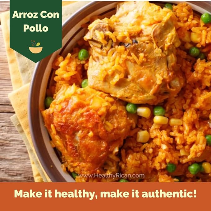Healthy Rican Salt-Free Adobo, Sazon, Sofrito Seasoning Mix Bundle Non-GMO, No MSG, No Preservatives, Gluten-Free, Keto, Whole30, Diabetic Friendly (SF Variety Bundle)