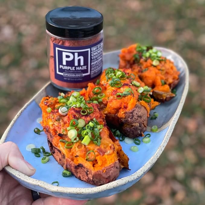 Spiceology - Purple Haze All Purpose Rub - Sweet and Herbaceous Seasoning and Spice Blend - Use On: Chicken, Pork, Beef, and Vegetables - 5.5 oz