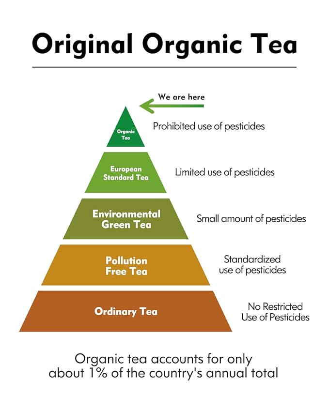 KHS Organic Green Tea Leaves, 3.53 Oz Green Tea Loose Leaf from High Altitude, Clean Aroma Chinese Green Leaves with USDA Certified Perfect for Ice Tea or Hot Tea, 100% Natural, Non-GMO, Non-Gluten