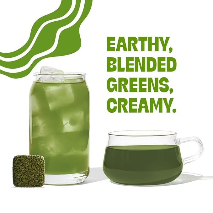 Tea Drops Lightly Sweetened Organic Tea Bulk Box | Matcha Green Tea | Iced or Hot Bagless Instant Tea Beverages Gift Set | Includes Premium Organic Japanese Matcha Powder | 10 Drops per Box