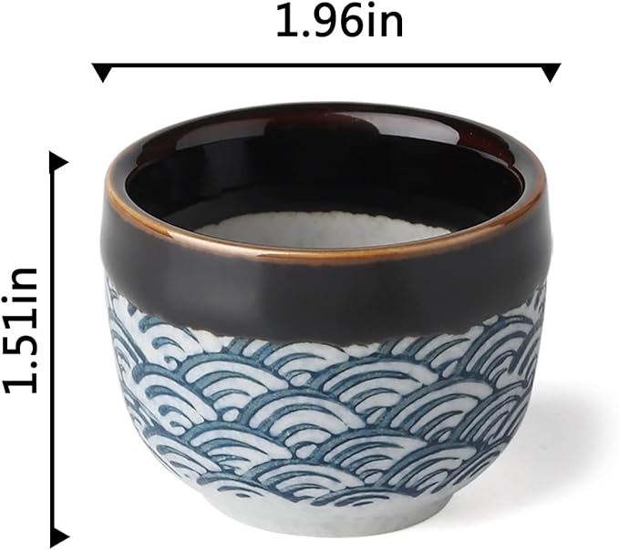 Sake Cups Set Japanese Ceramic Sake Cups Small Tea Cup