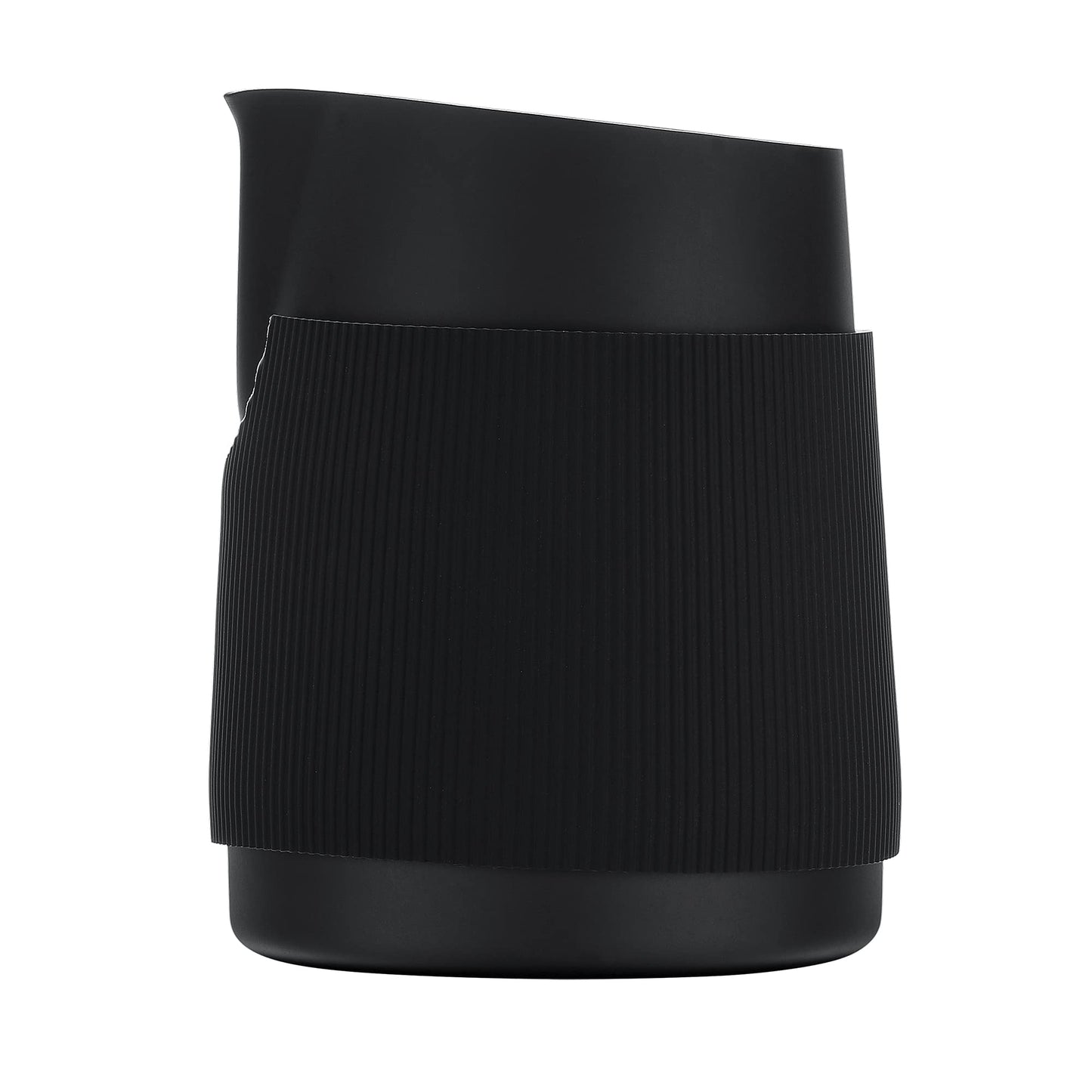 Normcore Handleless Milk Pitcher - Espresso Steaming Pitcher with Round Spout - 18/8 Stainless