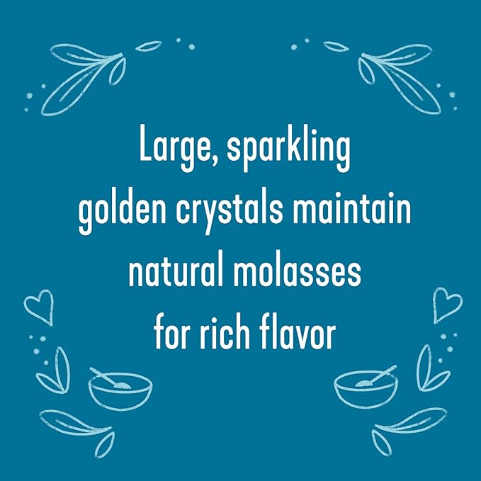 Wholesome Sweeteners 24-Ounce Organic Raw Cane Turbinado Sugar, Fair Trade, Non GMO, Gluten Free & Vegan, 12 Pack