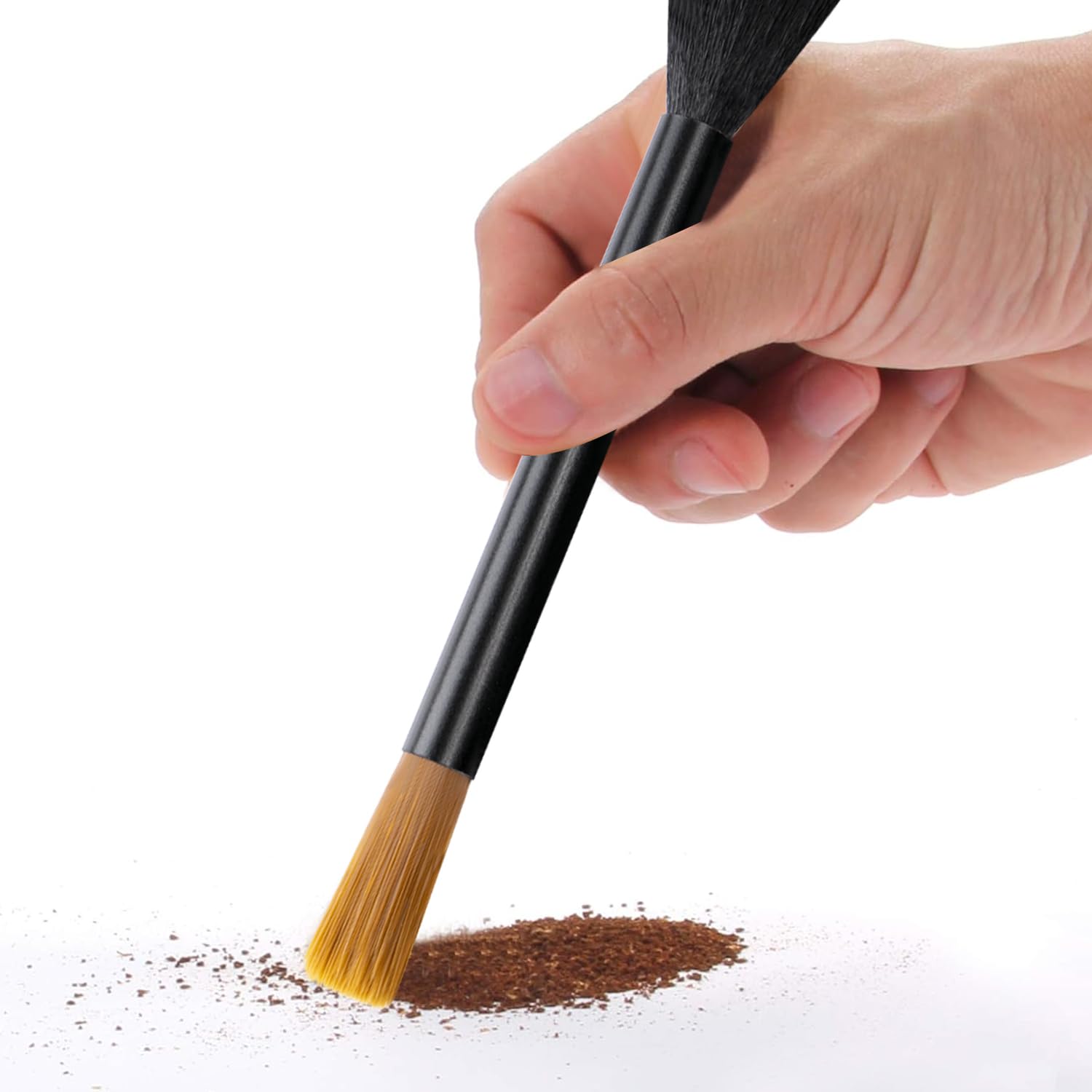 Acooruiteng Coffee Grinder Cleaning Brush Dusting Espresso Brush Accessories Cleaner Barista Brush