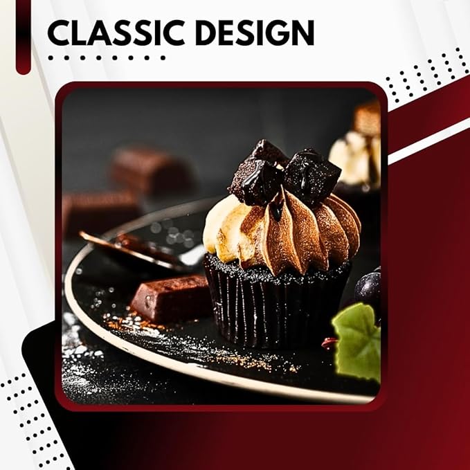 Green Direct Standard Size Brown Cupcake Liners ??Pack of 500 Paper Baking Cups for Muffin Pans, Carriers & Stands ??Bulk Non-Stick Cupcake Wrappers for Baking