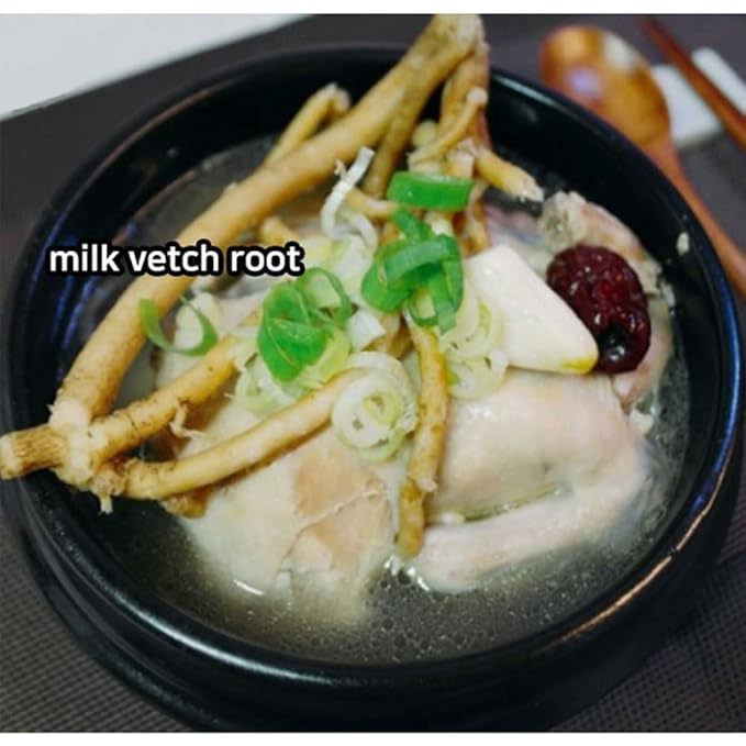 GAGOPADried Astragalus Root ??100% Korean Jecheon Hwanggi, Premium Quality, Perfect for Tea, Soup, and Herbal Infusions, 100g