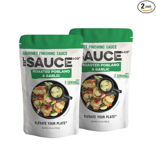 Roasted Poblano & Garlic - 2 Serving Size