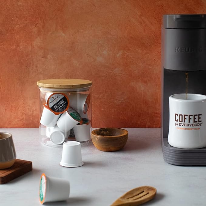 Fresh Roasted Coffee, FRC Light Roast, Artisan Blend, 24 Pods for K Cup Brewers