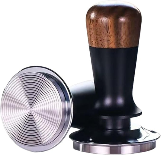 51mm Espresso Tamper, Premium Barista Coffee Tamper, 30lbs Replacement Springs Calibrated Tamper,Stainless Steel Base Tamper Fits for All 51mm Portafilters,Espresso Accessories