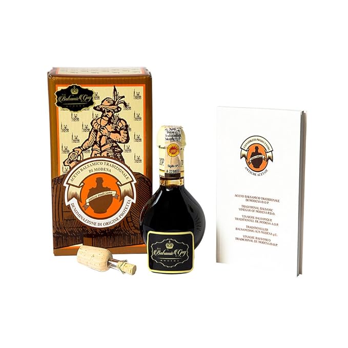 Balsamic Vinegar of Modena Traditional 12 year old DOP certified. Aceto Balsamico Tradizionale Affinato from Villa Ronzan The Balsamic Guy.