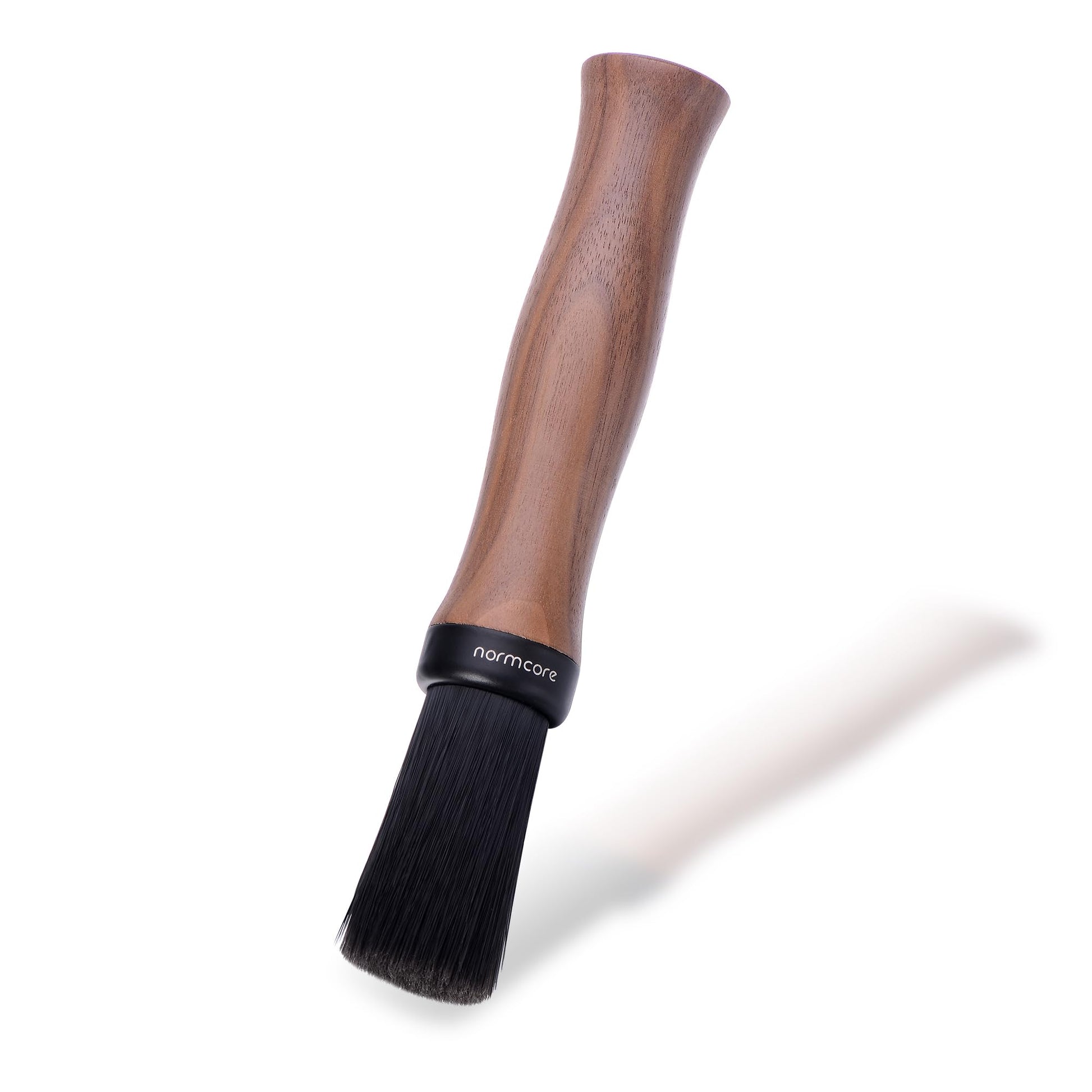 Normcore Barista Brush - Coffee Cleaning Brush - Genuine American Walnut Wood Handle Espresso Brush