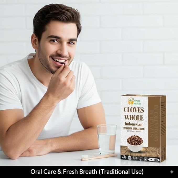 Herbs Botanica Cloves Whole Bulk Indonesian Premium Quality, Non-GMO, Gluten-Free Perfect for Cooking, Baking & Herbal Teas Aromatic & Fresh Spice in 2 oz Resealable Pack