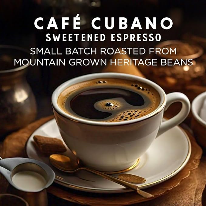 Oriente Dark Roast Instant Coffee, 20 ct, Sweetened Espresso ??100% Arabica Coffee, Instant Hot or Iced Coffee - Just add water