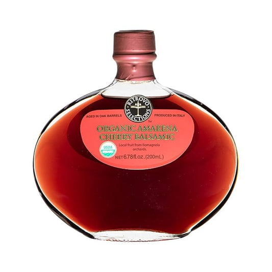Ritrovo Selections Organic Balsamic Vinegar 6.78fl.oz. (200ml) (Cherry)