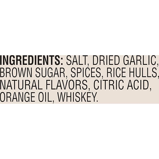 Weber Southern Comfort Whiskey Flavored BBQ Seasoning, 3.5 oz