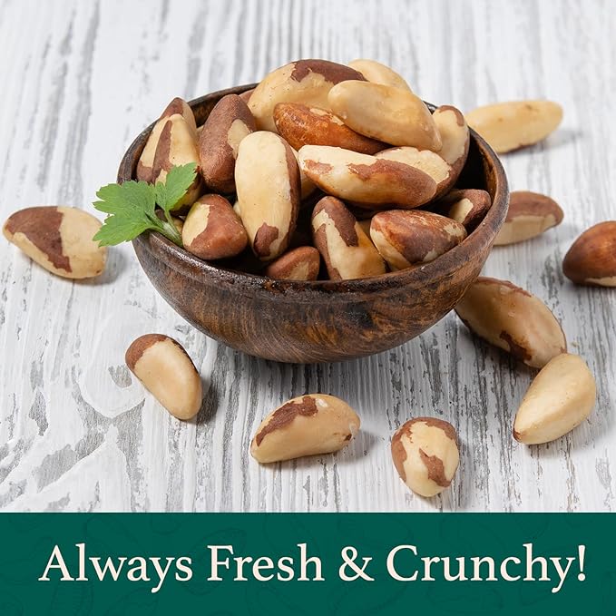 I’m A Nut Brazil Nuts, Raw, 16 oz (1 lb) | Distinct and Superior to Natrual | No PPO | Non GMO | Batch Tested Gluten & Peanut Free | Vegan and Keto Friendly | Fresh and Reasealable bag