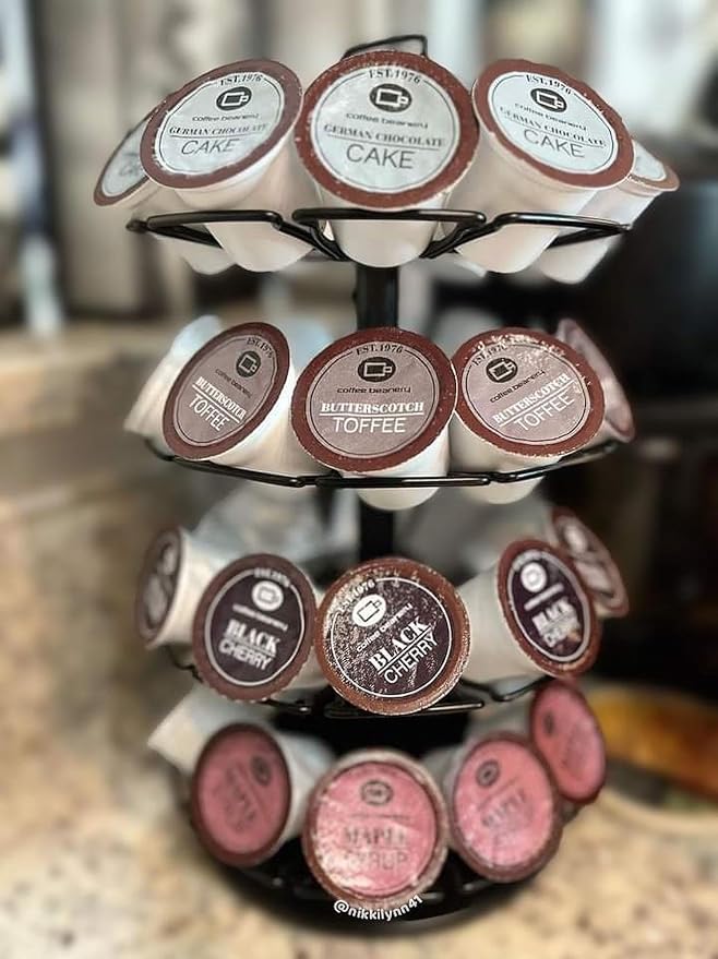 Black Cherry Coffee Pods by Coffee Beanery | 48ct Bulk Medium Roast Arbica Coffee