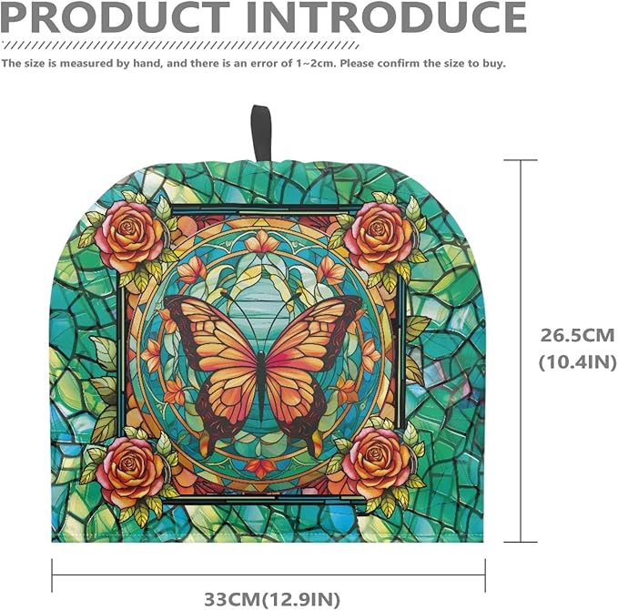 Butterfly Tea Cozy for Teapot Insulated Rose Tea Pot Cozy Green Tea Pot Cozy for Keeping Warm Tea Cosy for Teapot Dust Protector