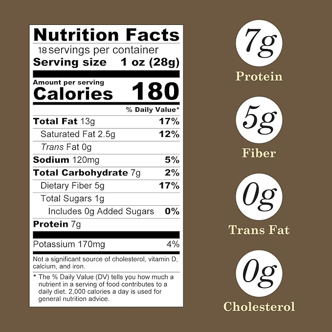 Virginia Diner - Zesty Garlic Seasoned Extra Large Virgnia Peanuts 18oz in Resealable Can for Snacking or Gifting