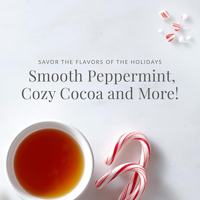 The Republic of Tea ??Tablespoon Peppermint Bark, Herbal Tea Concentrate, 8 fl oz -16 Servings