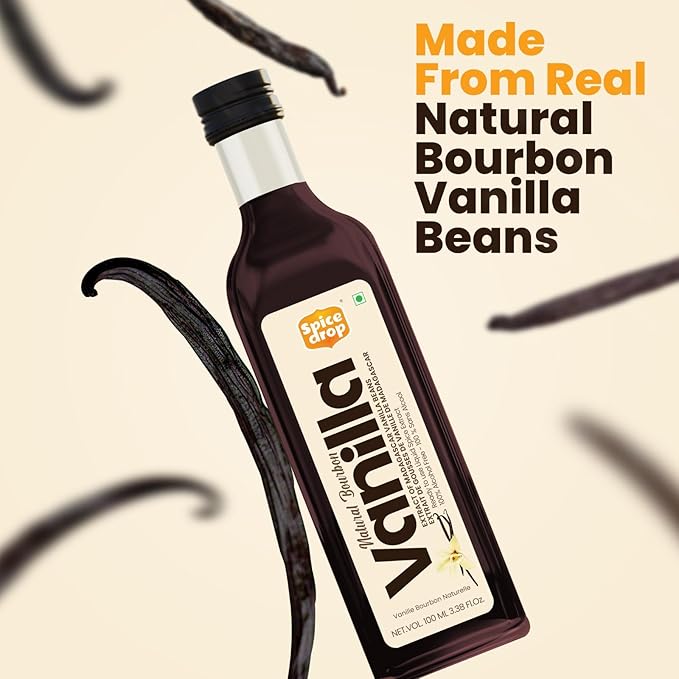 Pure Madagascar Vanilla Extract ??Alcohol-Free, 1.69 Oz ??100% Natural, Rich & Aromatic ??Perfect for Baking, Desserts, Milkshakes & Ice Cream ??Superior to Vanilla Essence