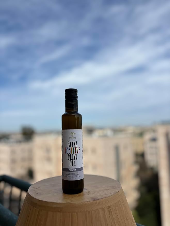 SINDYANNA OF GALILEE, Awarded Extra Virgin Olive Olive Oil, Cold Pressed, Made in Israel, Kosher, Vegan, Keto & Cold Presse, 250ml (Barnea)