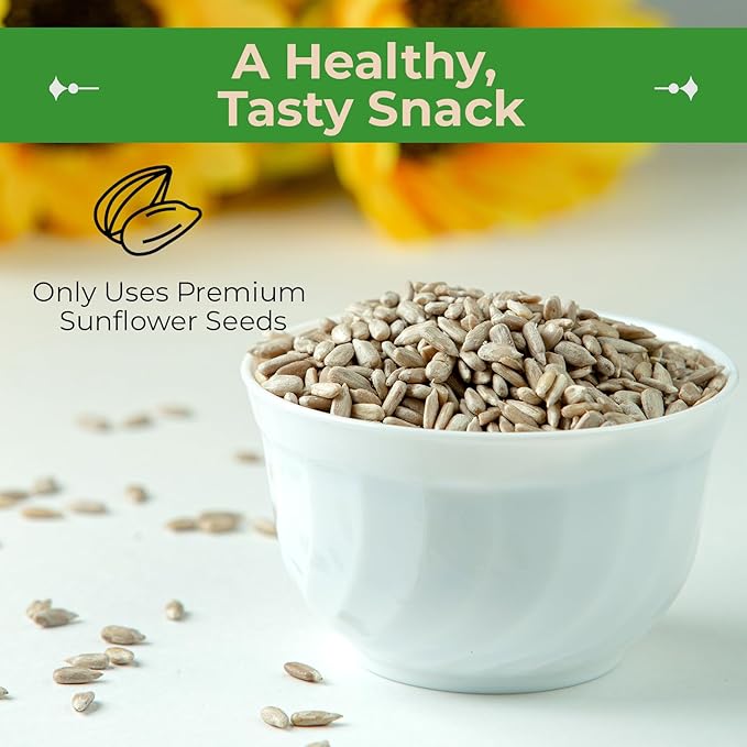 Sincerely Nuts Organic Sunflower Seed Kernels Raw (No Shell) (5lb bag) | Nutritious Antioxidant Rich Superfood Snack | Source of Protein, Fiber, Essential Vitamins & Minerals | Vegan and Gluten Free