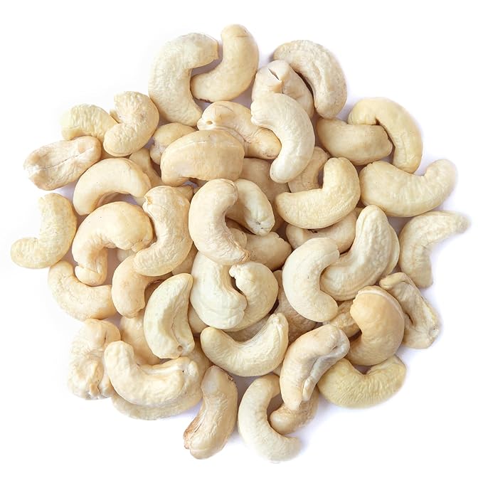 Food to Live Raw Cashews, 2 Pounds ??Non-GMO Verified, Deluxe Whole Nuts, Unsalted, Unroasted, Size W-320, Vegan, Kosher, Bulk