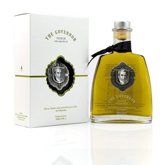 The Governor Premium Extra Virgin Olive Oil - Unfiltered, Cold-Pressed, Single Origin Lianolia