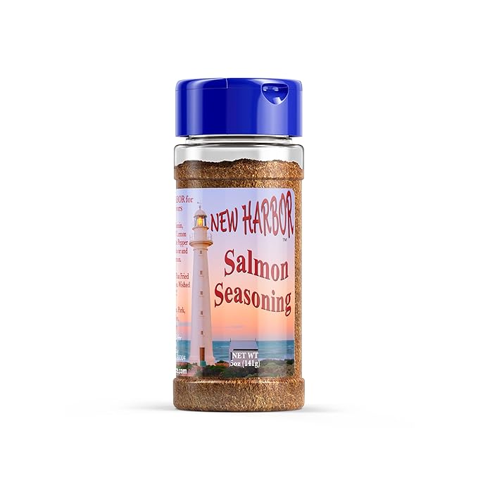 New Harbor Seasoning - Salmon Seasoning | All Natural | Perfect for Grilled Fish | Made in America |
