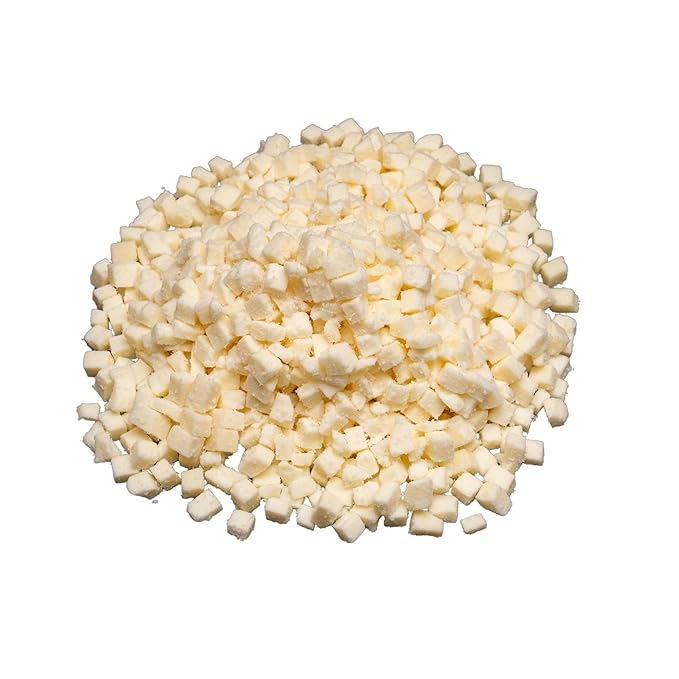 Bearded Butchers High-Temp Swiss Cheese 2.5 lbs ??Shelf-Stable 1/4" Cubes for Up to 25 lbs of Meat, 400째F High-Temperature Cheese ??Ideal for Sausage Making, Brats, Snack Sticks, Burgers, and More