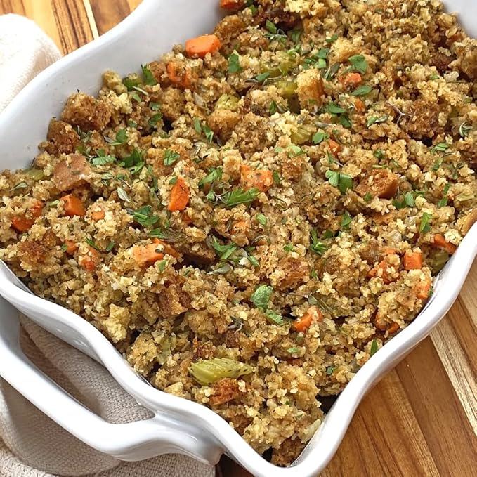 Aleia?셲 Gluten Free Cook Top Stuffing Mix ??Seasoned Vegetable, 5.5oz (3 Pack) ??Ready in 5 Minutes ??Savory Stuffing for Gluten-free Recipes