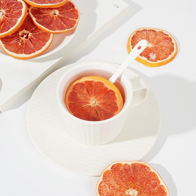 Dried Grapefruit Slices, Dehydrated Grapefruit Slices for Cocktails Decoration/Fruit Tea/Baking/Garland/Crafts,100% Natural No Additives No Sugar Added (3OZ/85g)
