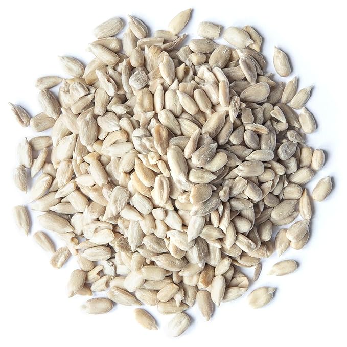 Food to Live - Organic Sunflower Seeds, 1 Pound - Hulled, Raw, Non-GMO, Dried Kernels, Unsalted, Kosher, Vegan, Keto, Paleo, Sirtfood, Bulk