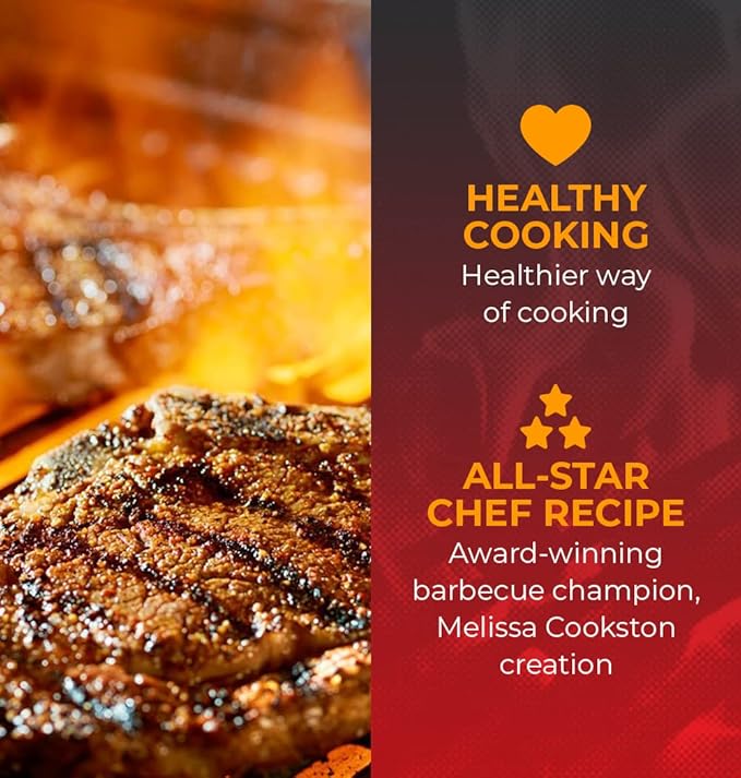 Melissa Cookston's Honey Peach BBQ Rub, Award Winning Barbecue Rubs, 11.34 Oz