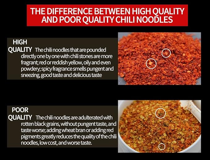 Bailinhou Chinese sichuan Devilishly hot red Chili Powder 35.27oz/1000g, Devil Spicy Extra Spice Premium Szechuan Red Chilli Pepper Powder Bulk