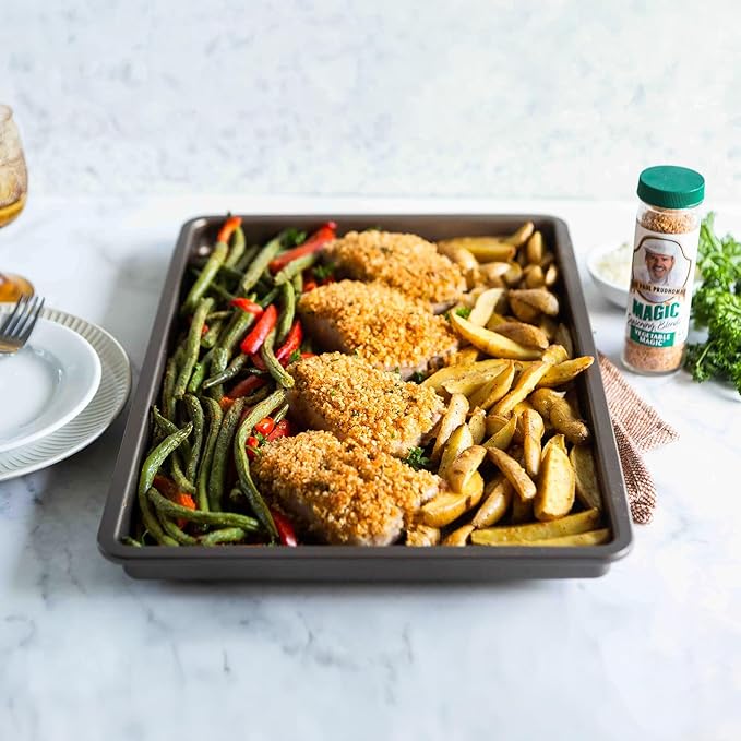 Chef Paul Magic Seasonings Blends Vegetable Magic Seasoning | No MSG & Preservatives | Kosher, Halal Certified | Perfect for Vegetable, Eggs & More | All-Purpose Vegetable Seasoning | 24 oz (Pack of 2)