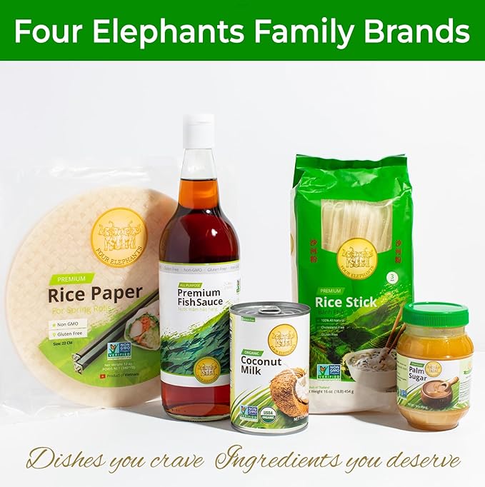 Premium Tamarind Concentrate (2) | Endorsed By Pro Chefs | Key Ingredient For Pad Thai and Asian Cuisines | Four Elephants Brand