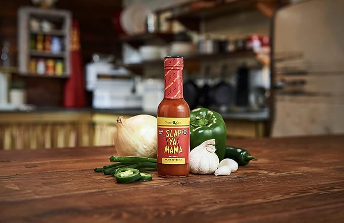 Slap Ya Mama Louisiana Style Variety Pack, Cajun Original Blend Spice Mix 8 Ounce Can and Cajun Hot Sauce 5 Ounce Bottle