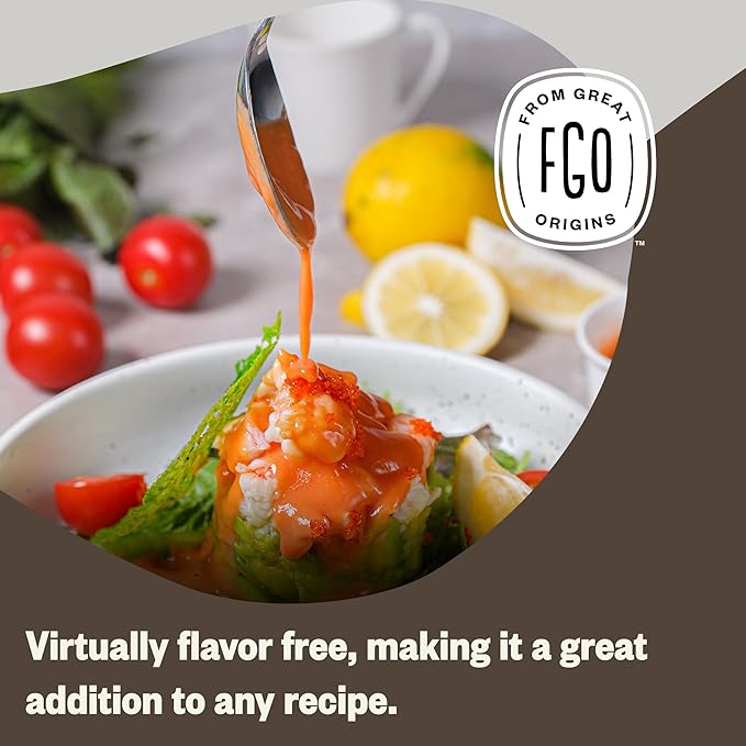 FGO Organic Arrowroot Powder, 16oz (1 Pound), USDA Organic, Non-GMO Natural Thickener, Gluten-Free, Dairy-Free, Flour or Corn starch Substitute
