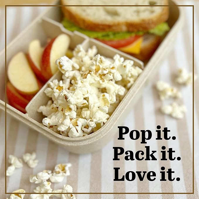 Organic White Popcorn Kernels 6 lb Bag, Non-GMO & Gluten Free, Sodium-Free, Pesticide-Free, Unsalted, Plant-Based, Sugar-Free, Old Fashioned Regenerative-Farmed Large Popcorn From Olde World Popcorn