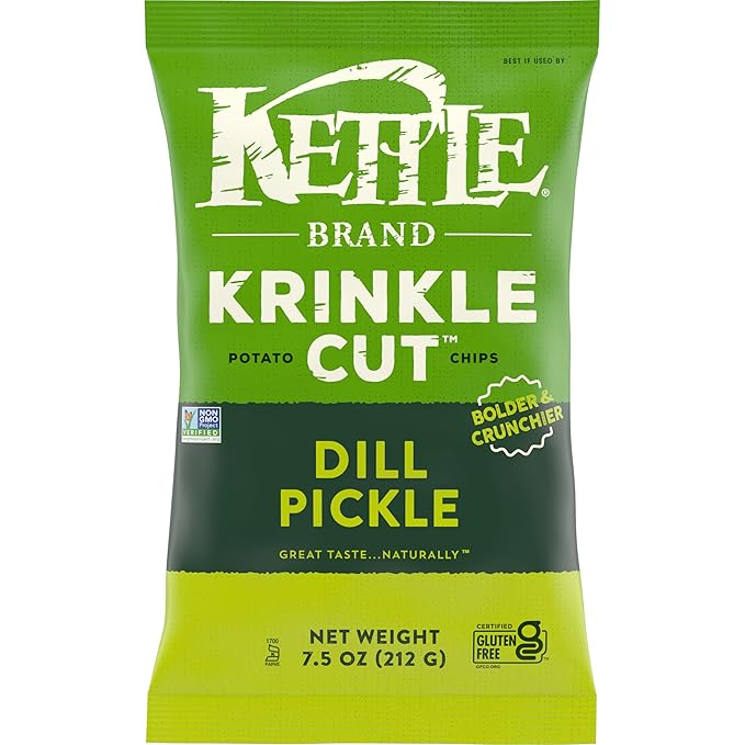 V8 Grillo's Dill Pickle Bloody Mary Mix 6 Pack, Goldfish Dill Pickle Chips 6.25 Oz, Kettle Dill Pickle Chips 7.5 Oz
