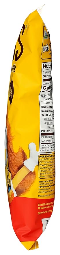 Hippeas Chickpea Puffs, Sriracha Sunshine, 4 Ounce (Pack of 1), 4g Protein, 3g Fiber, Vegan, Gluten-Free, Crunchy, Plant Protein Snacks