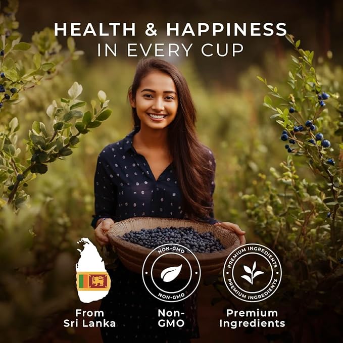 Gya Tea Co Berry Paradise Black Tea Pod (16 ct) - High Caffeinated Smooth Tea with Fruity & Sweet for Refreshed & Energy